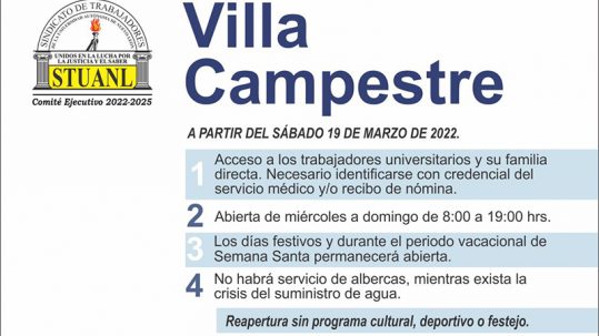 Villa Campestre STUANL